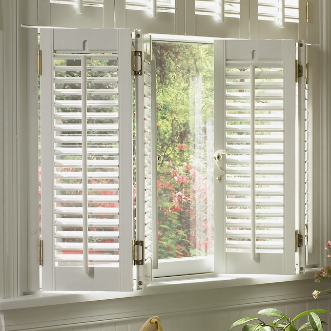 lowes window shutters interior