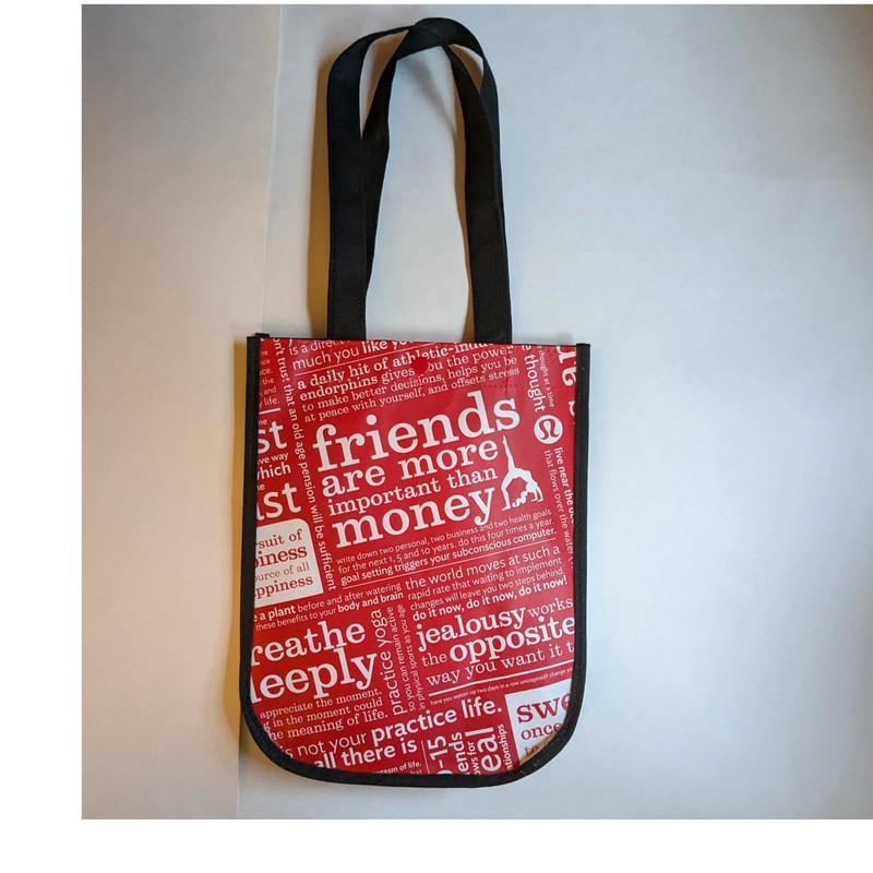 lululemon reusable bag