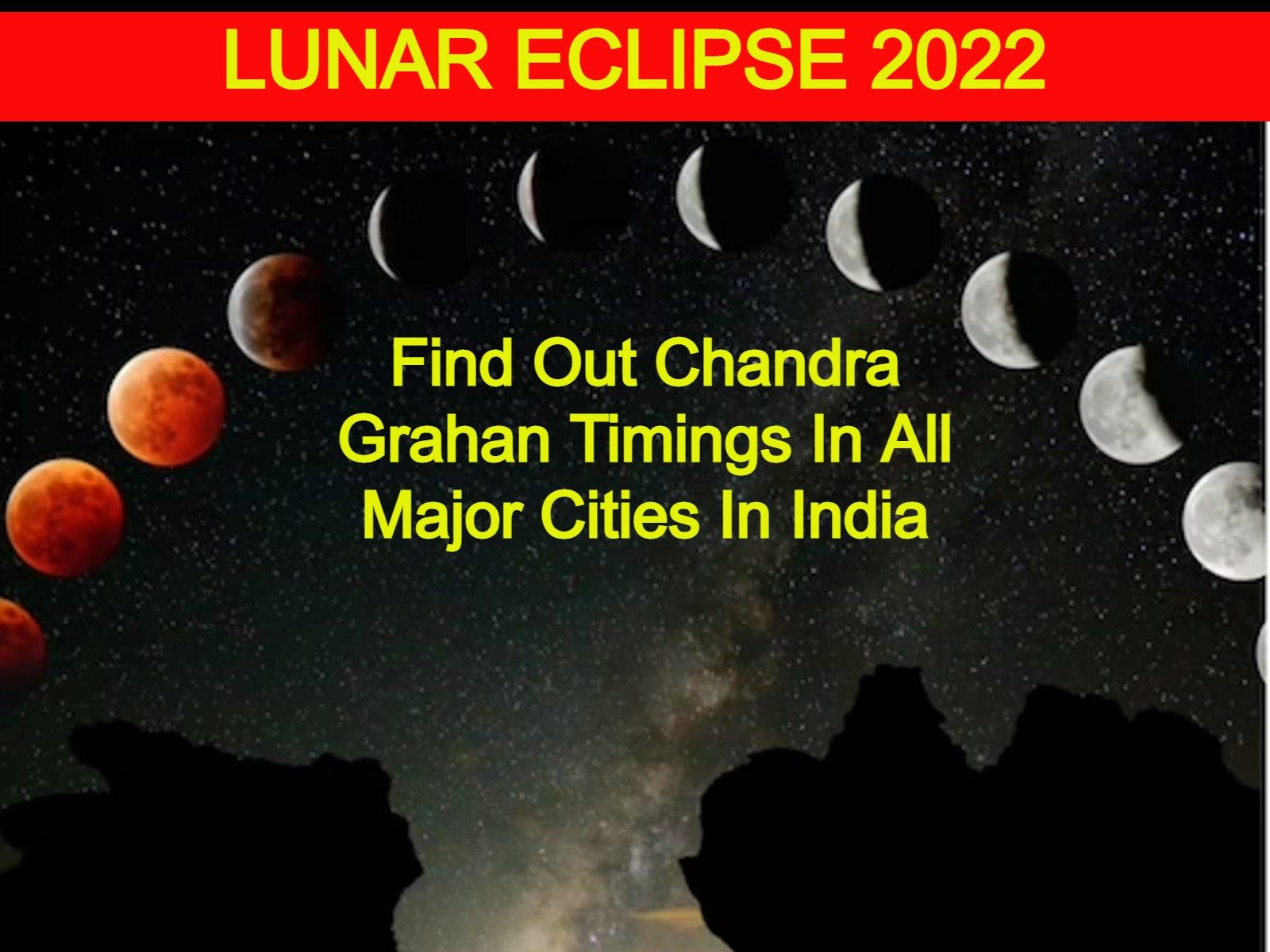 lunar eclipse time in delhi