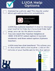 luoa canvas login