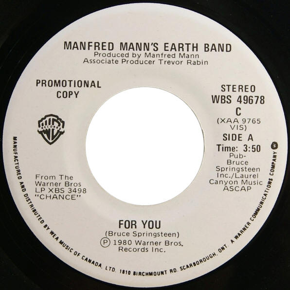 lyrics for you manfred manns earth band