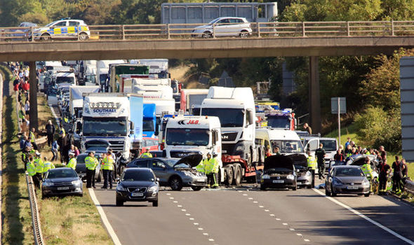 m5 traffic report northbound