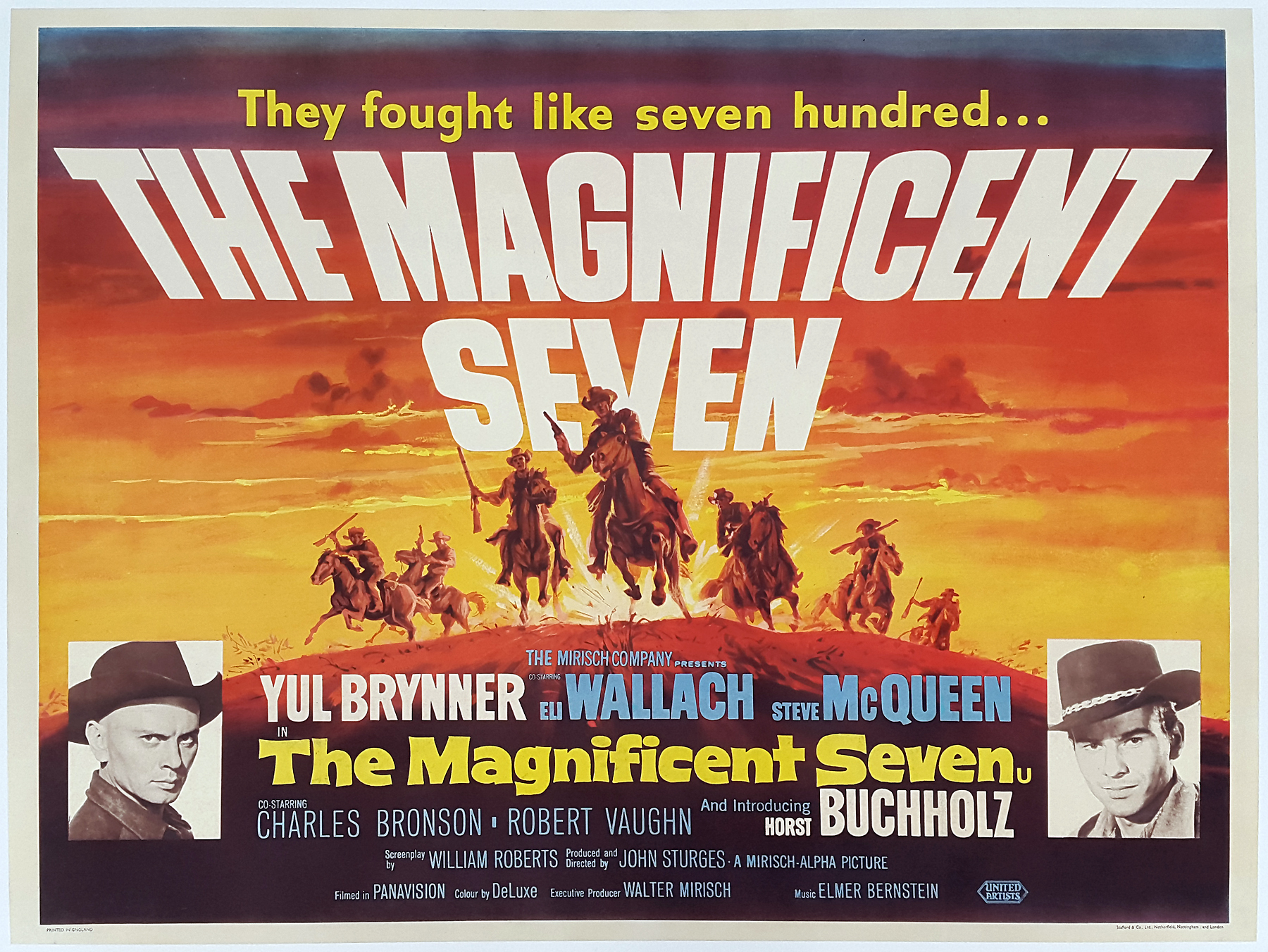 magnificent seven movie poster