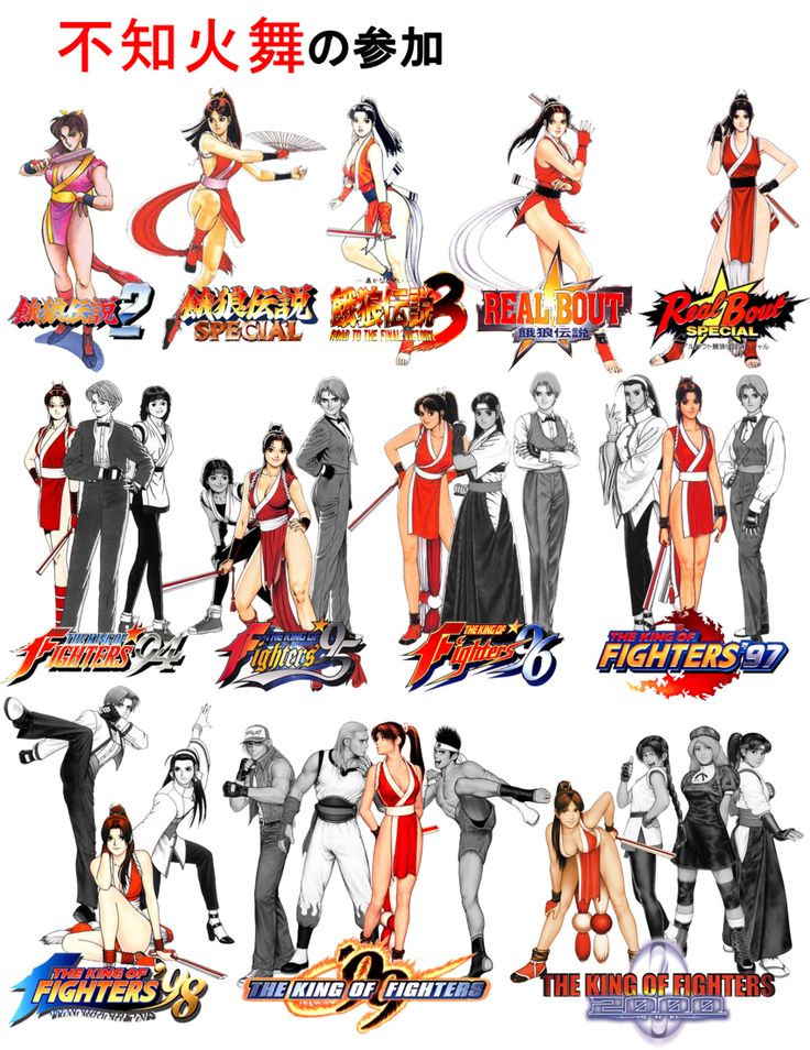 mai shiranui evolution