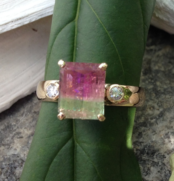 maine tourmaline jewelry