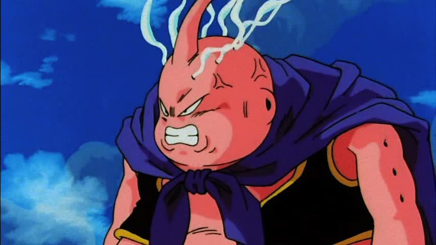 majin buu angry