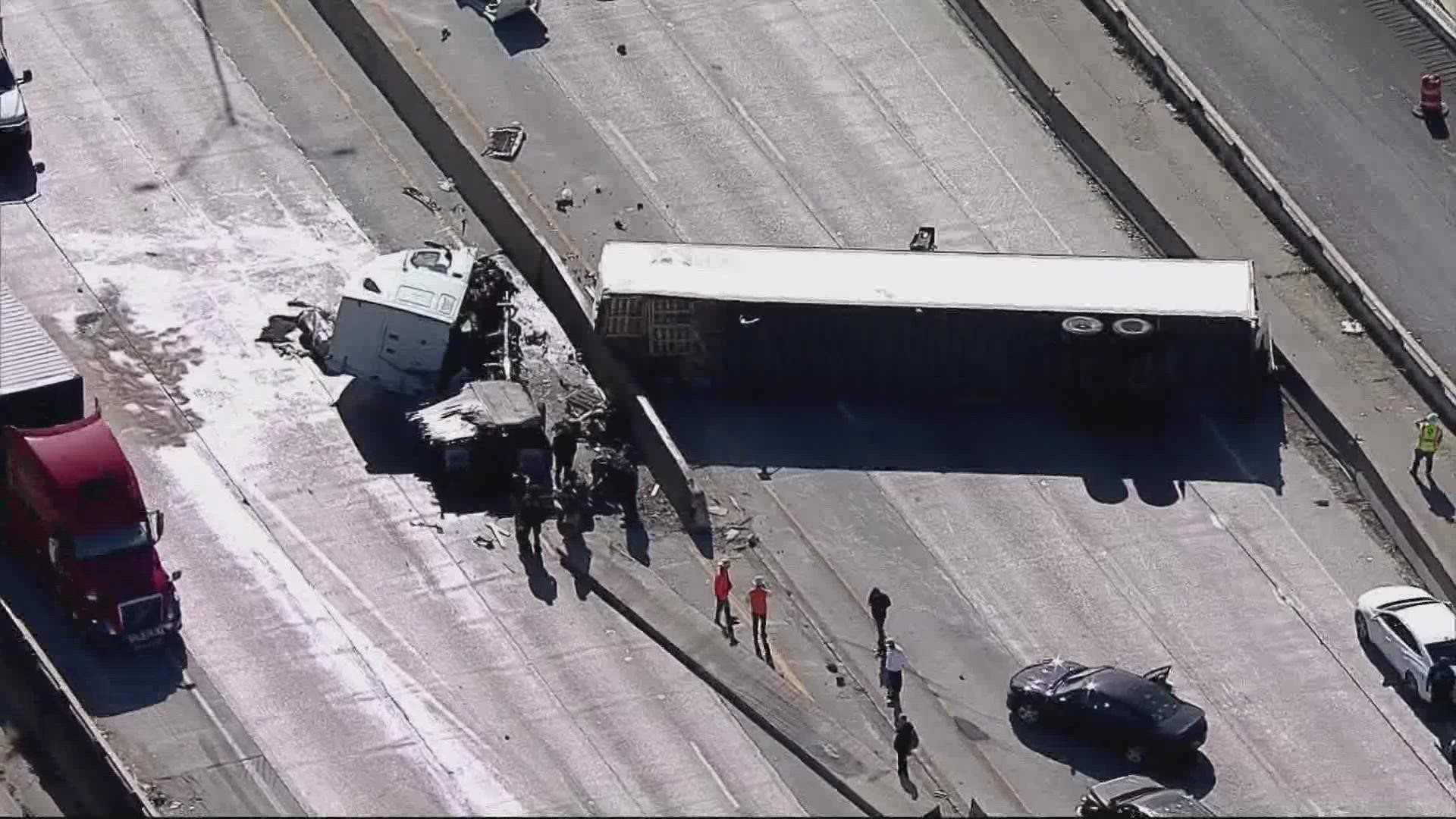 major accident on i 45 south today