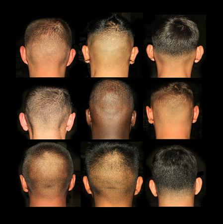 marine cut hair