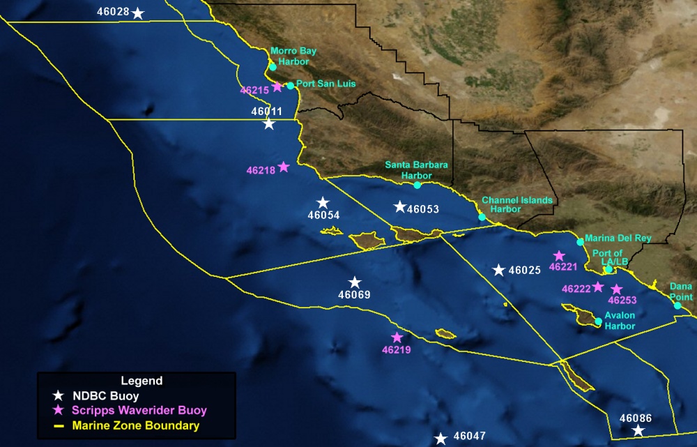 marine weather san clemente island