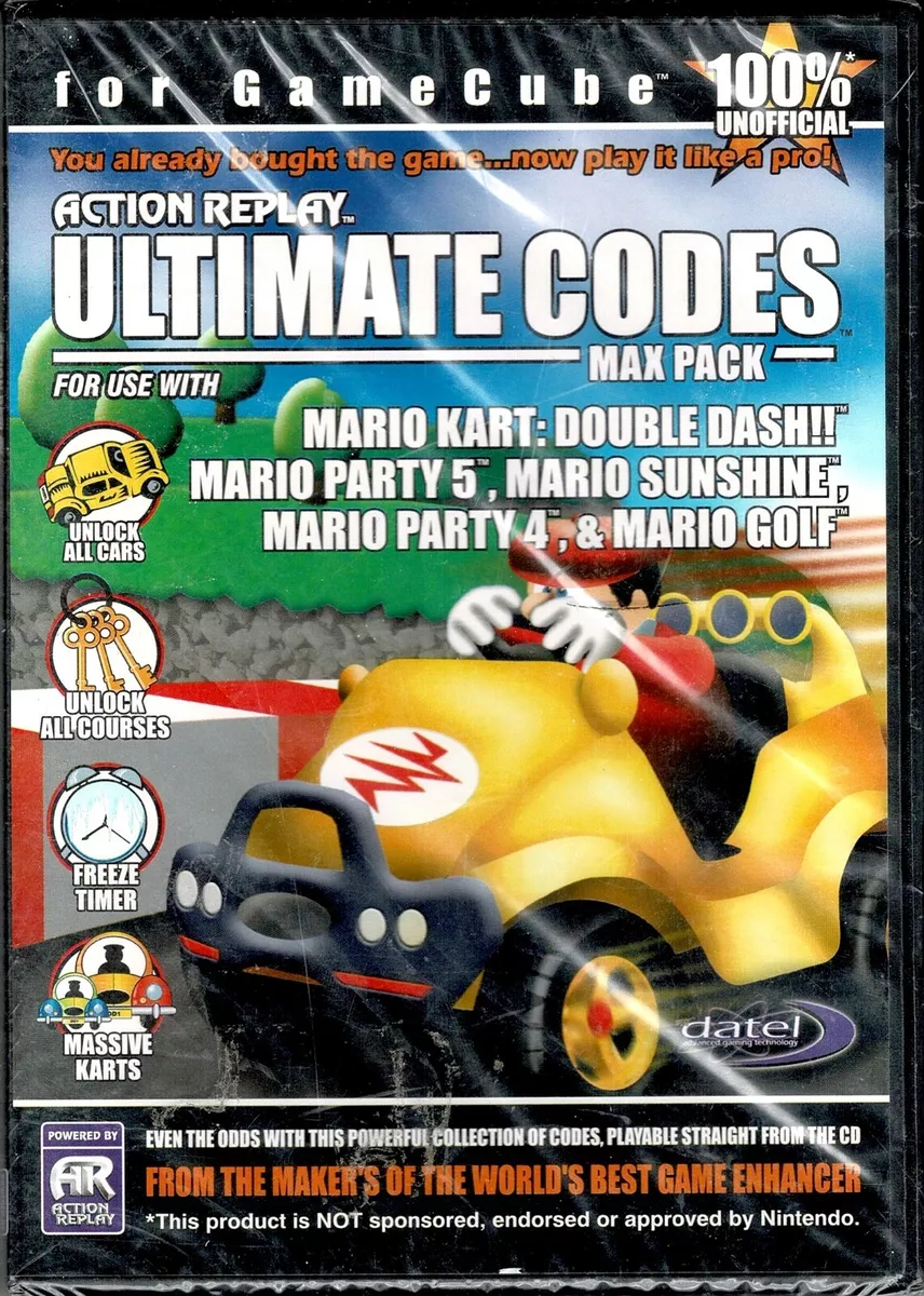 mario kart double dash gamecube cheats