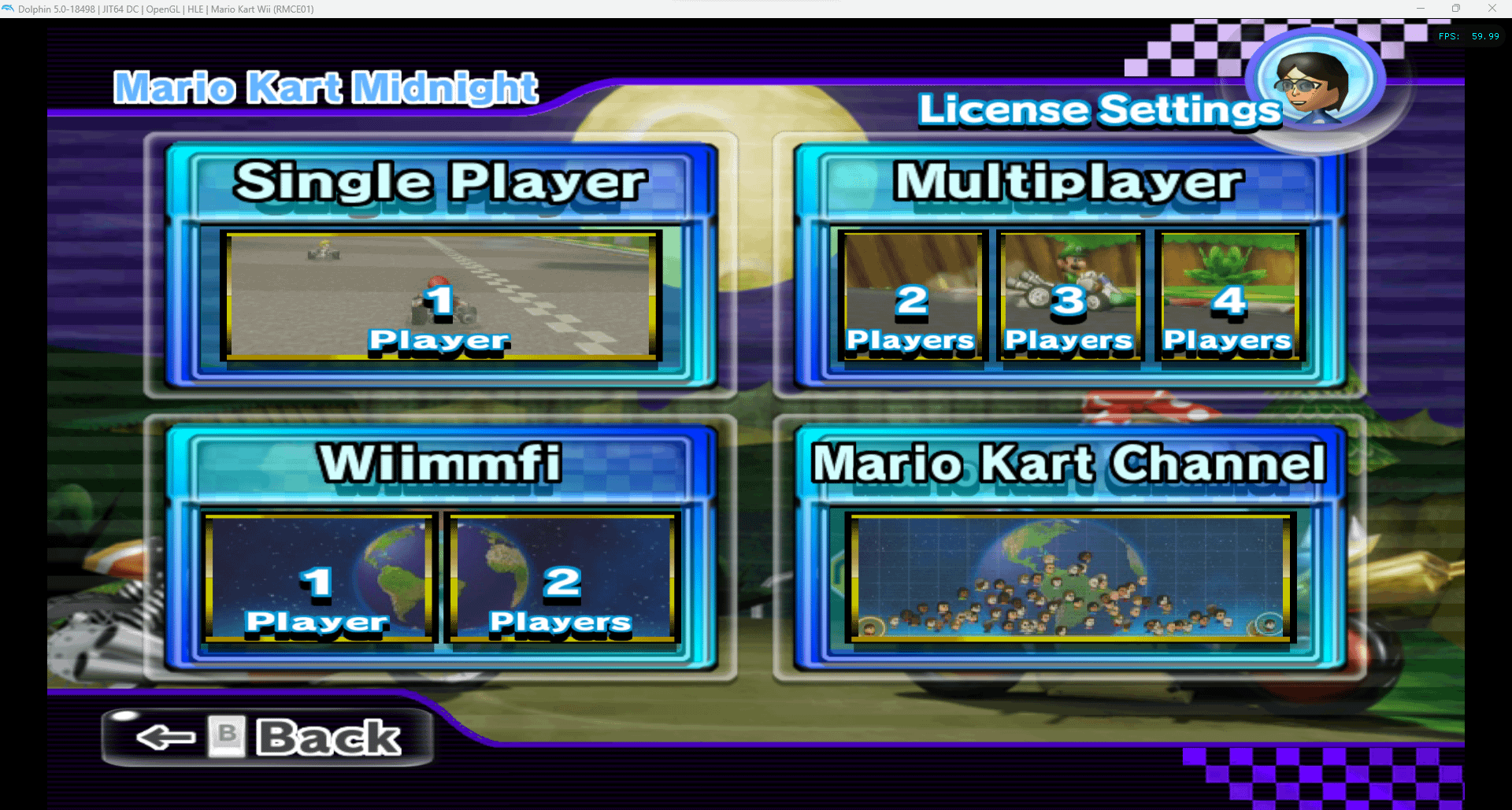 mario kart midnight