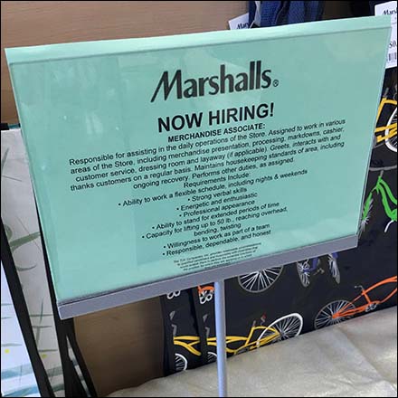 marshalls job opening