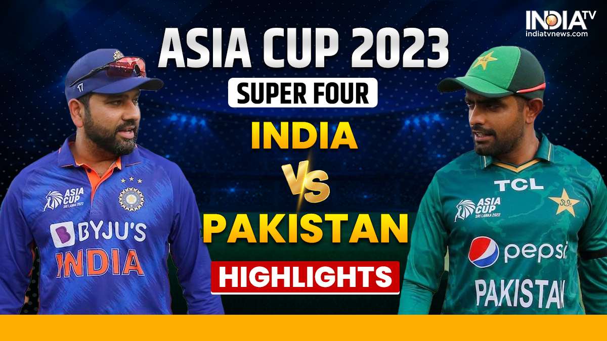 match highlights india vs pakistan