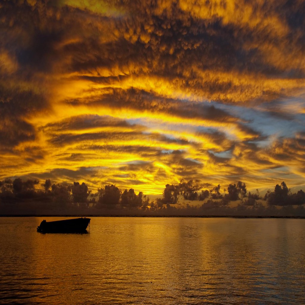 mauritius sunset time