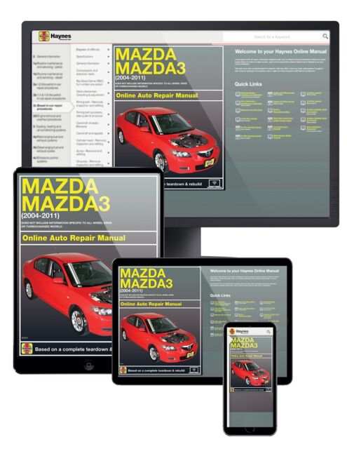 mazda service manual online