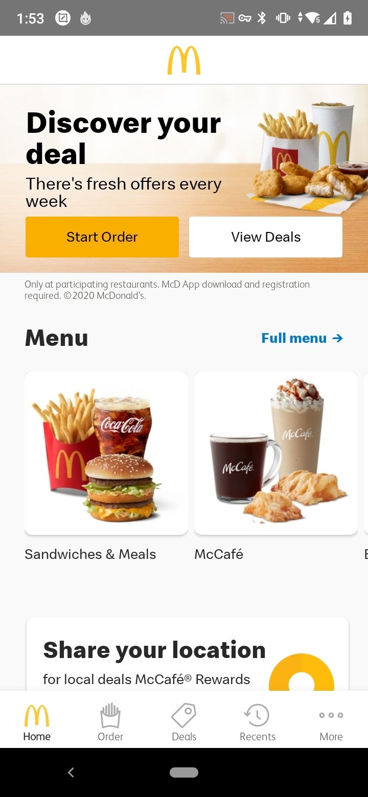 mcdonalds apk