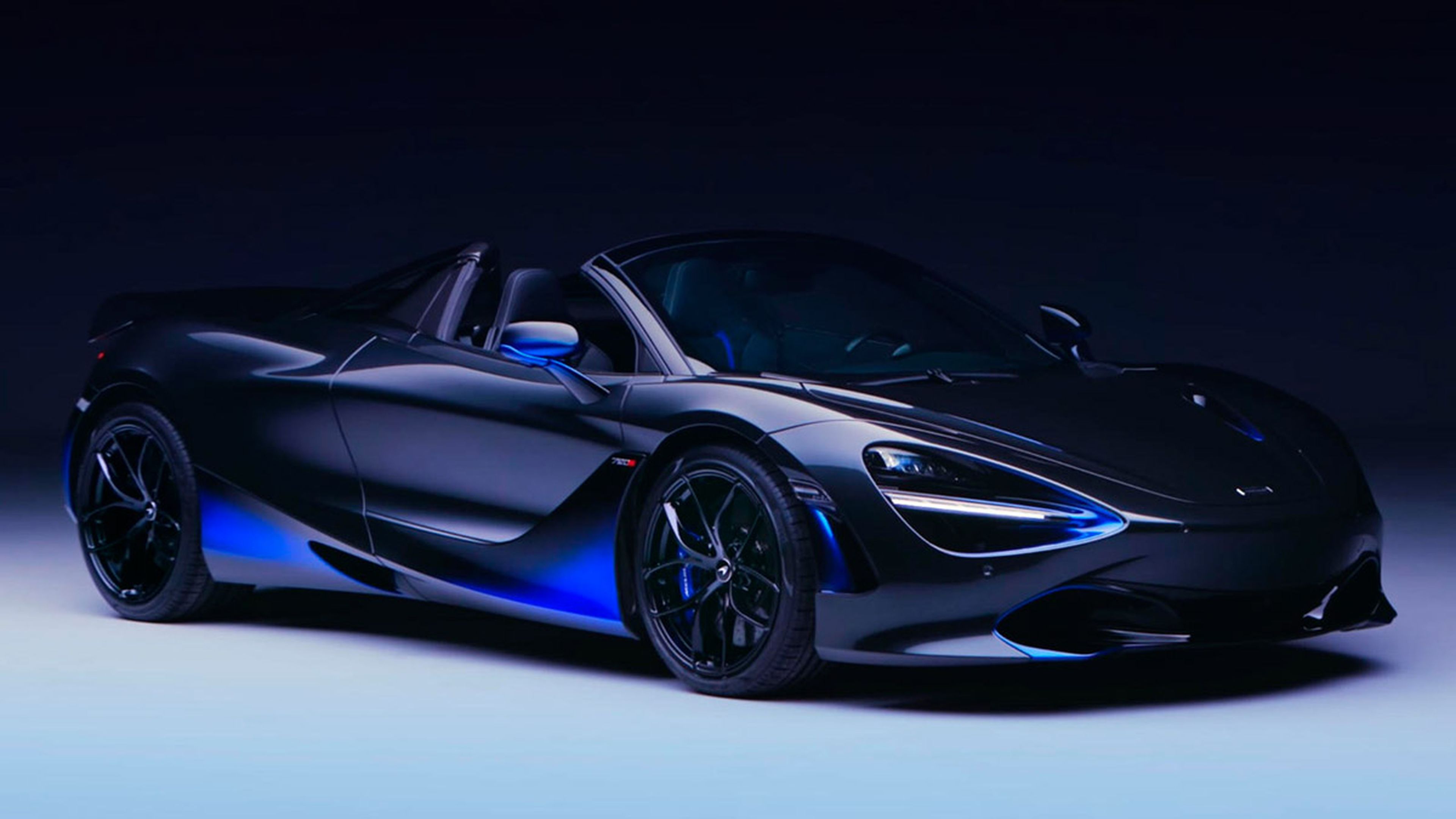 mclaren 720s azul oscuro