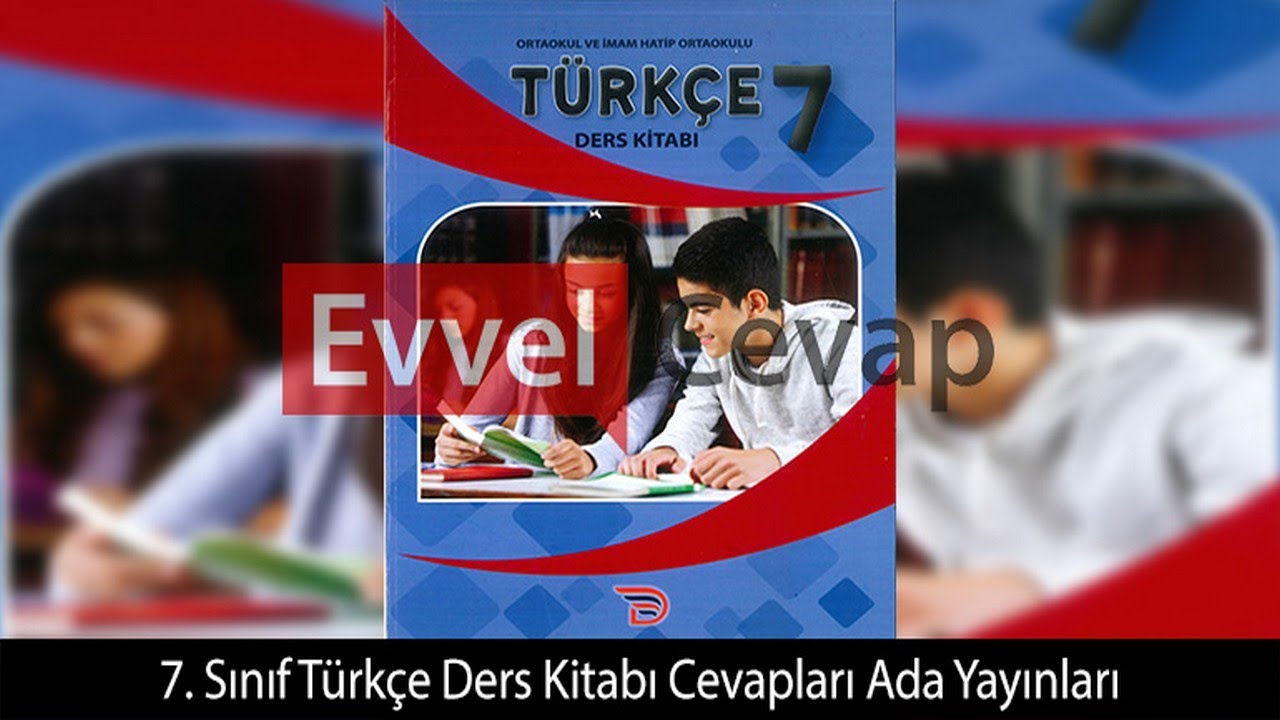 meb türkçe 7 sınıf ders kitabı cevapları