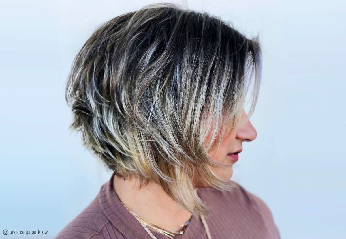 medium bob haircuts for fine hair