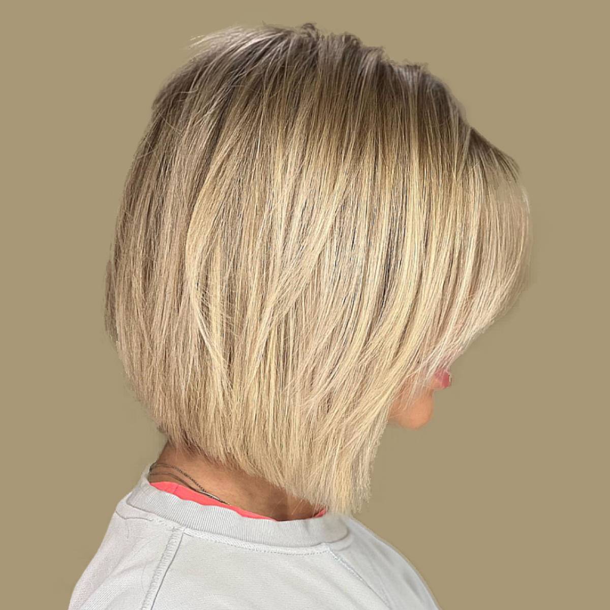 medium length layered bob hairstyles