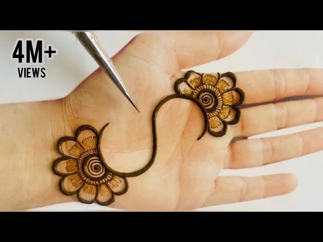 mehandi designs for beginners