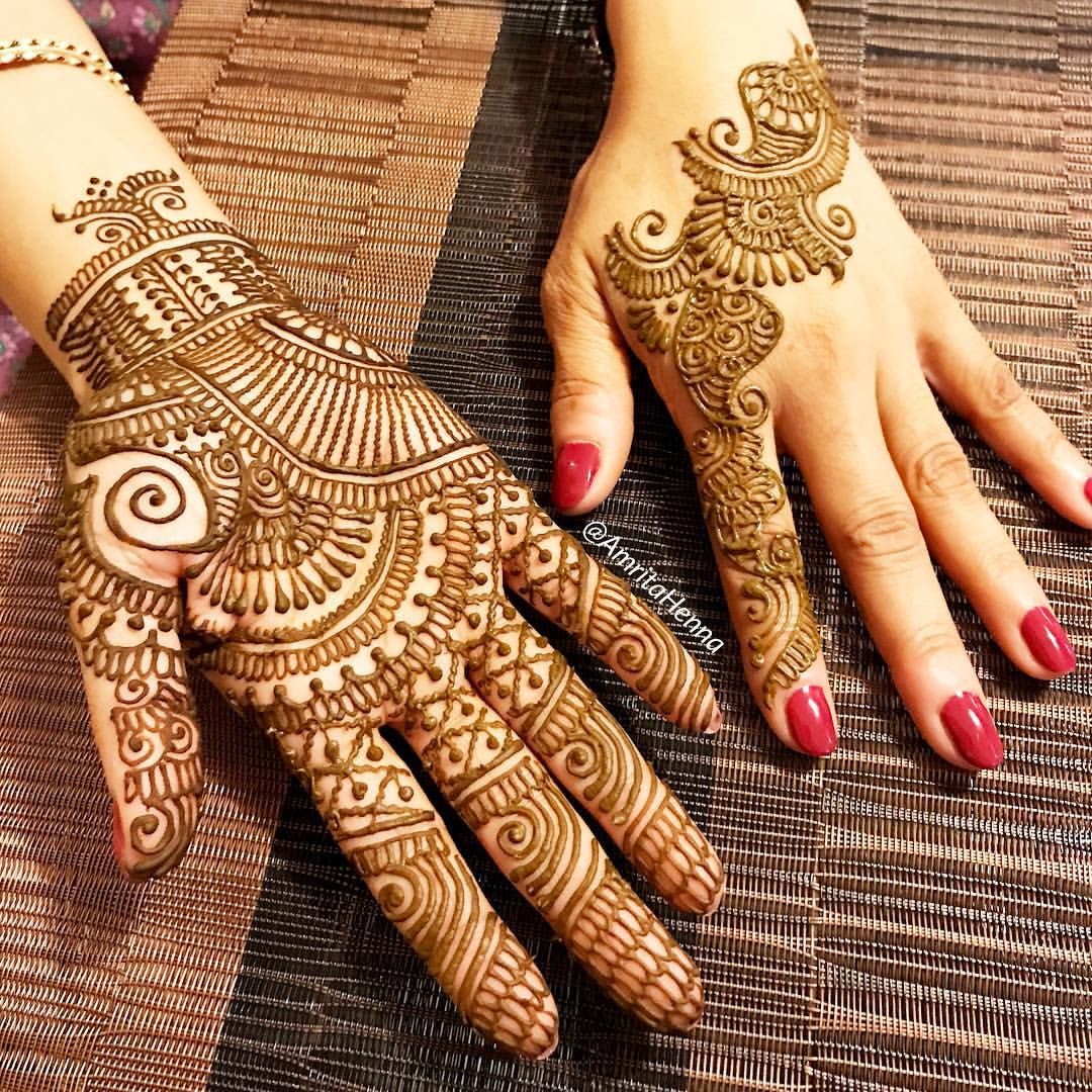 mehndi design for aunty