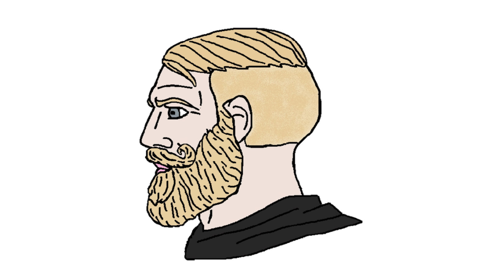 meme bearded man