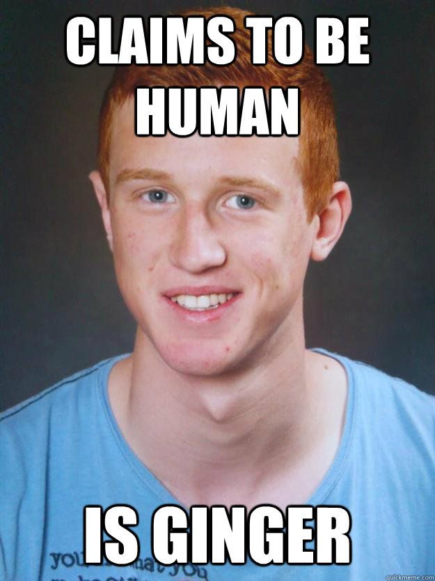 memes about gingers