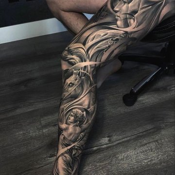 mens leg tattoo ideas