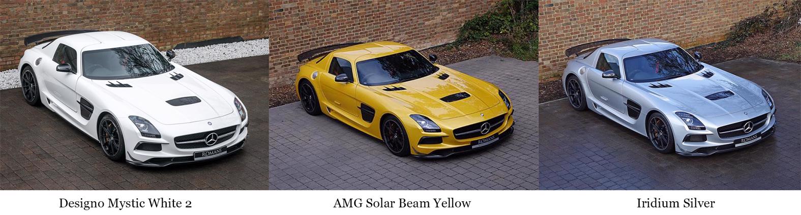 mercedes sls amg production numbers