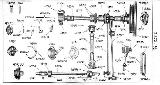 merritt sewing machine spare parts