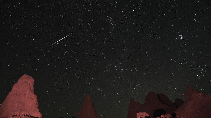 meteor shower tonight -- where to look