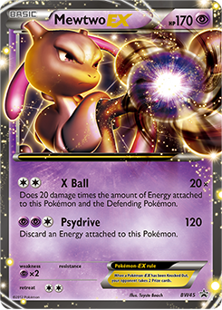 mewtwo ex pokemon card