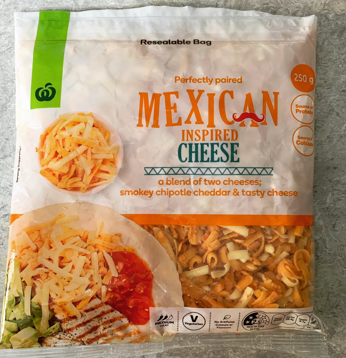 mexican cheese woolworths