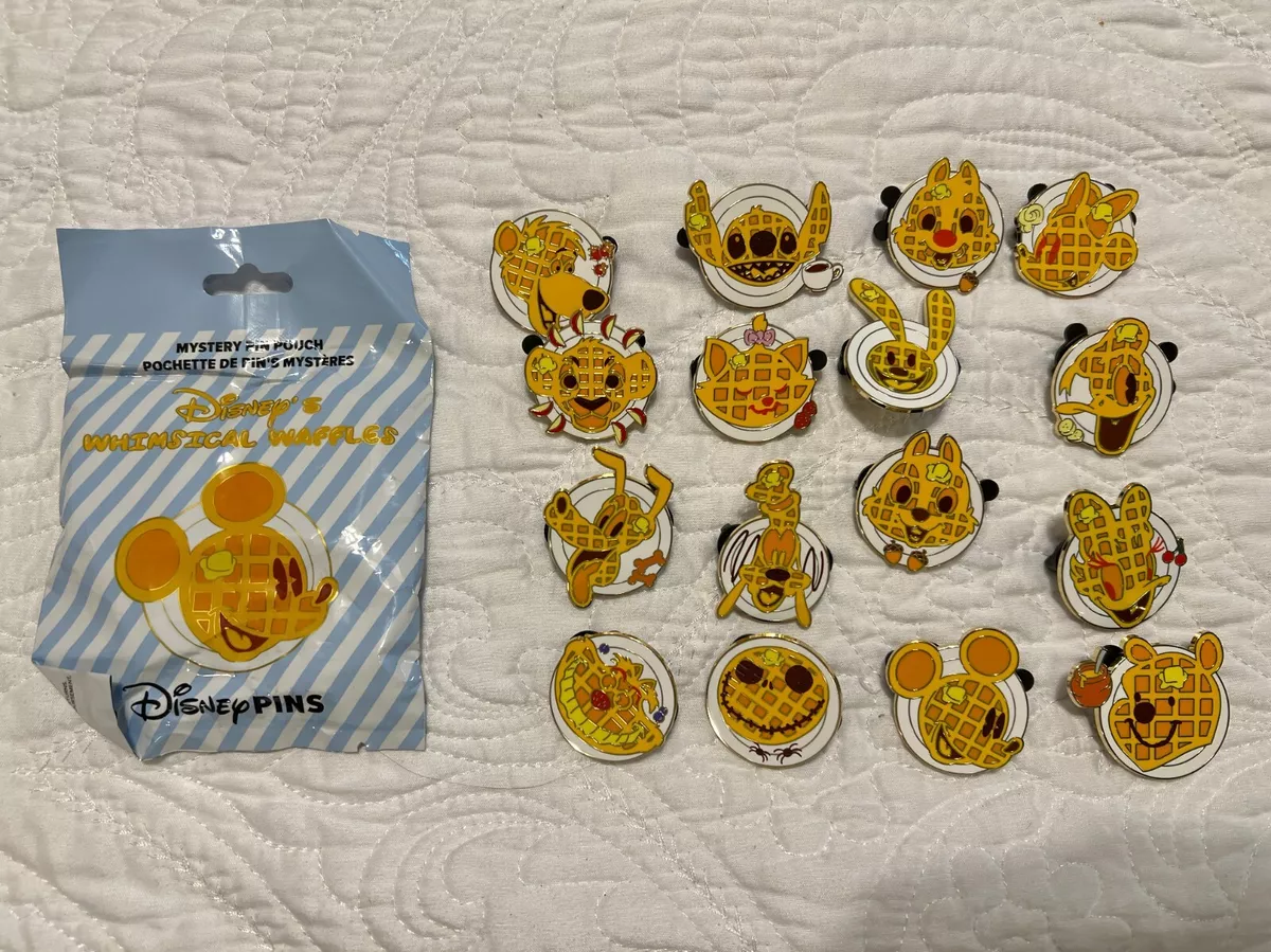 mickey waffle pins