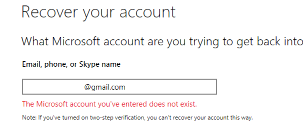 microsoft account email changed