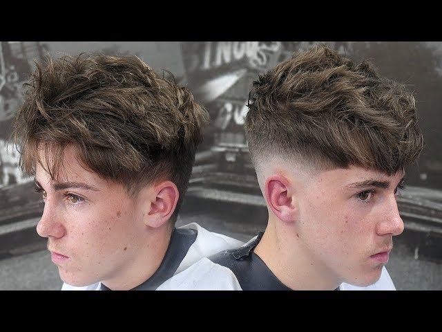 mid taper textured fringe