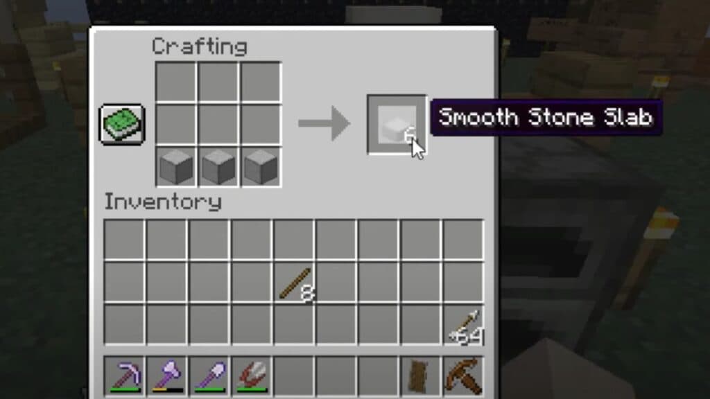 minecraft armor stand recipe