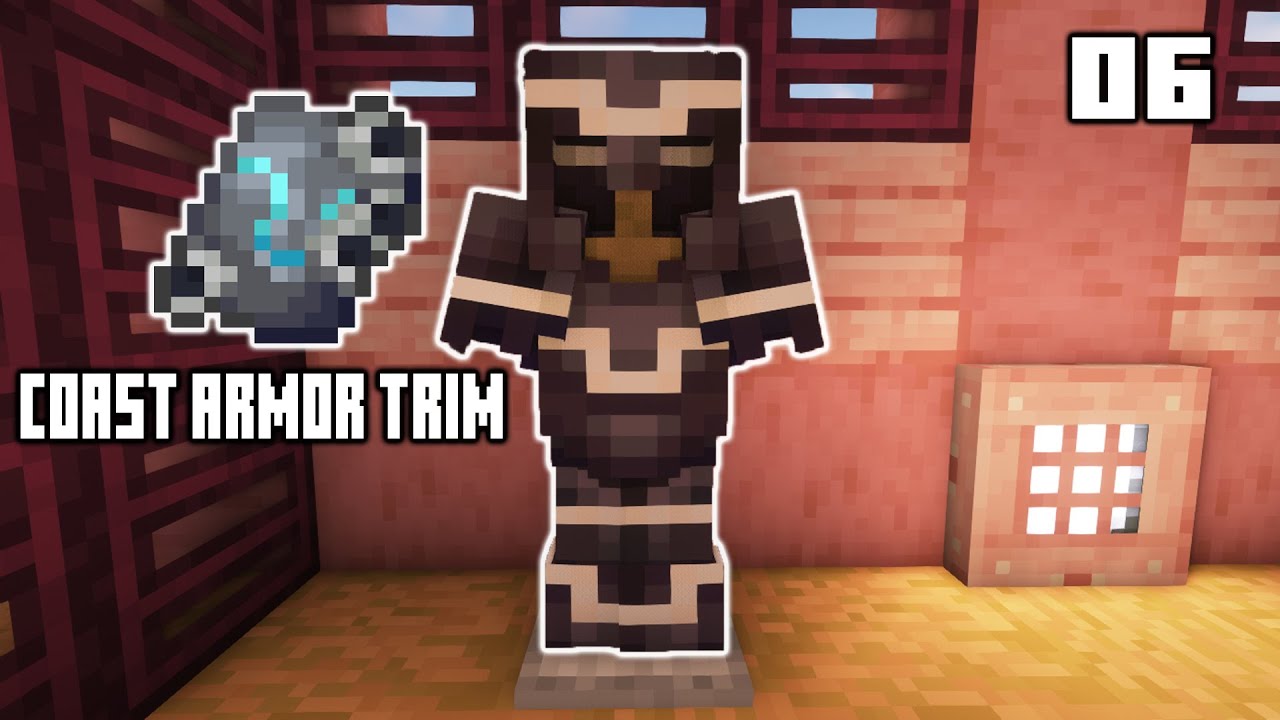 minecraft coast armor trim