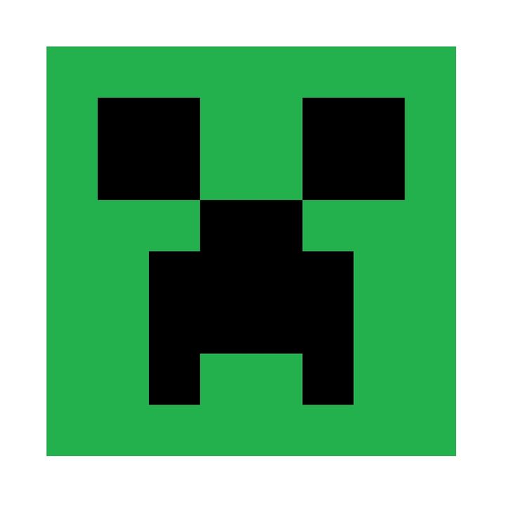 minecraft creeper face