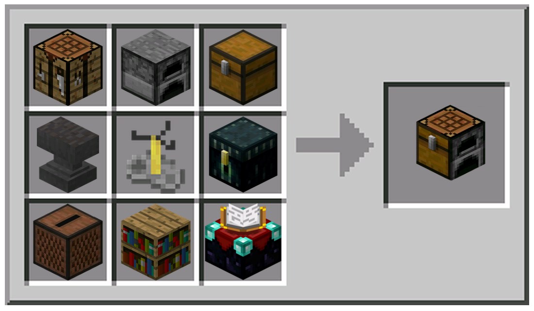 minecraft custom crafting