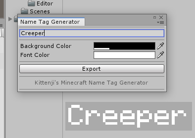 minecraft generator name