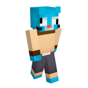 minecraft gumball skin