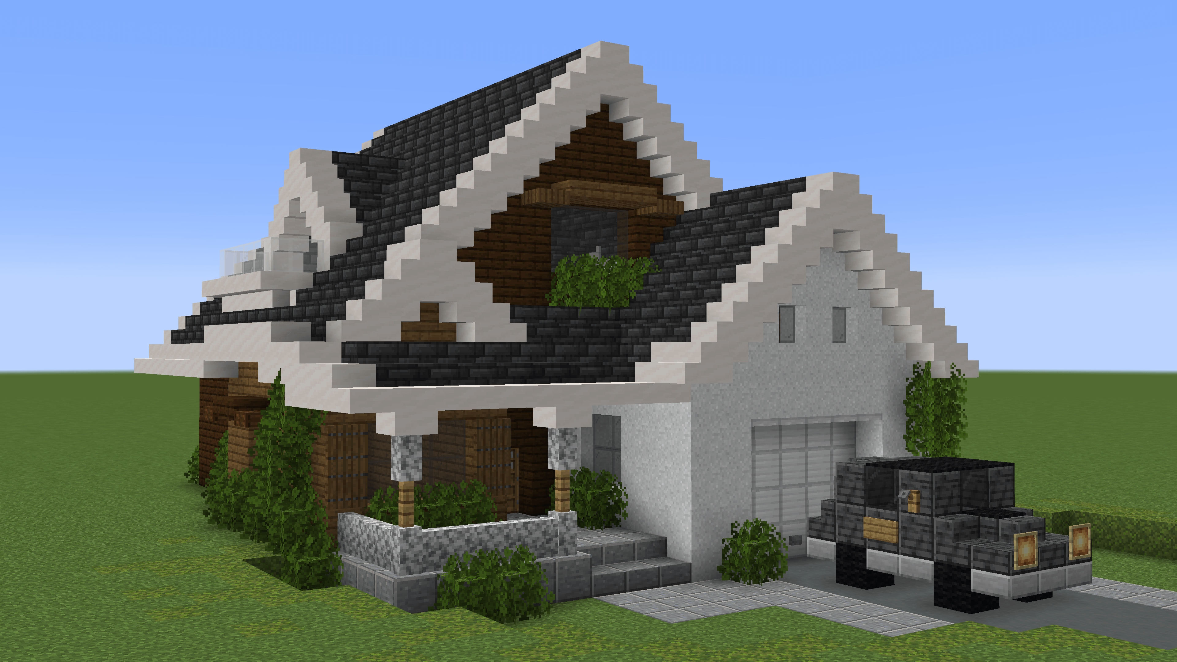 minecraft house suburban