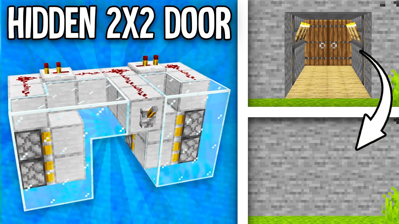 minecraft secret door