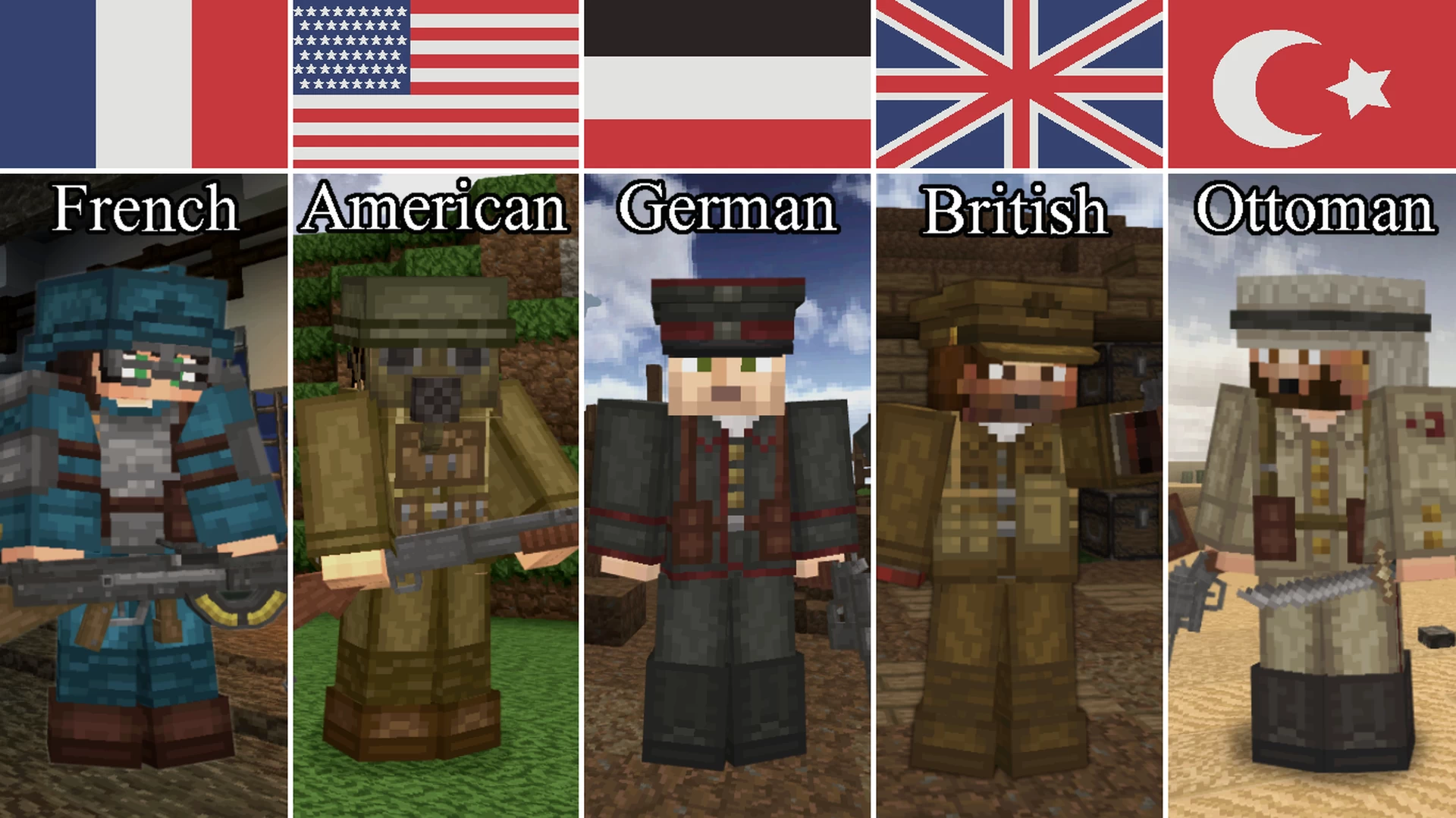 minecraft world war 1 mod