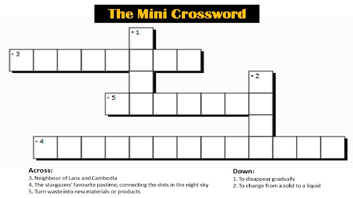 mini crossword puzzles