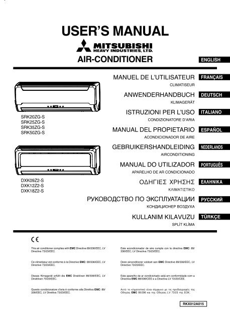 mitsubishi user manual pdf