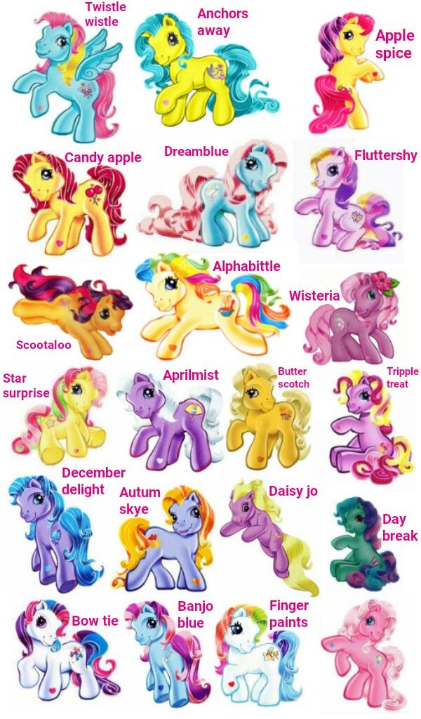 mlp g3 ponies