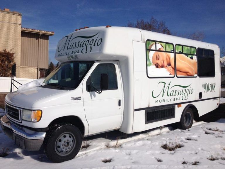 mobile massage van for sale